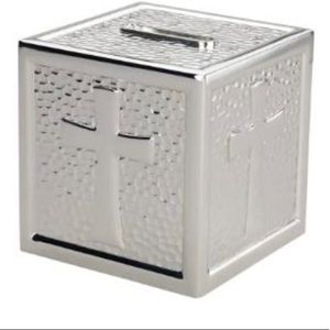 Reed & Barton silver plated blessing bank